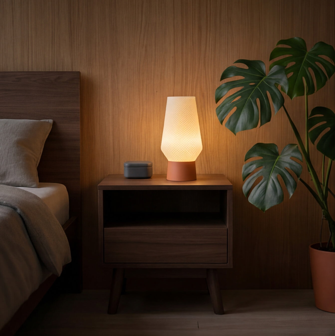 Blok3d Nuestro Catálogo Lámpara Luvia – Luz cálida con textura que transforma tu espacio