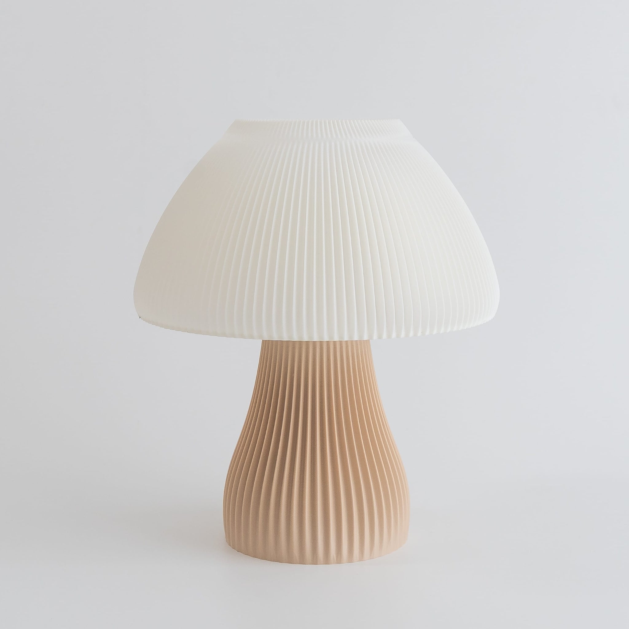Blok3d Nuestro Catálogo Beige / Blanco Lunora – Lámpara