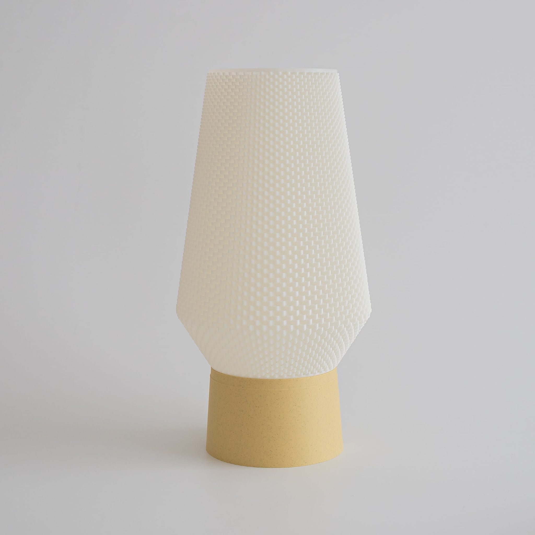 Blok3d Nuestro Catálogo Beige / Blanco Luvia – Lámpara